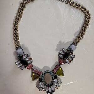 Elegant Multicolor Statement Necklace